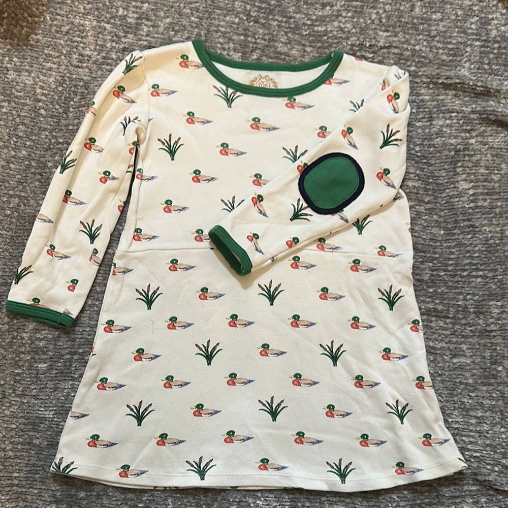 EUC OG The Beaufort Bonnet Co. Mississippi Mallard Polly play dress size 4t